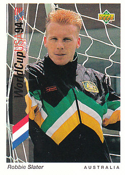 Robbie Slater Australia Upper Deck World Cup 1994 Preview Eng/Ger #175